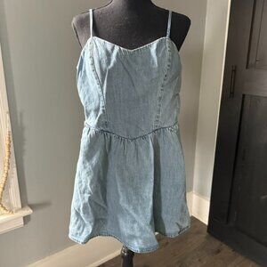 Hollister Denim Skort Dress
